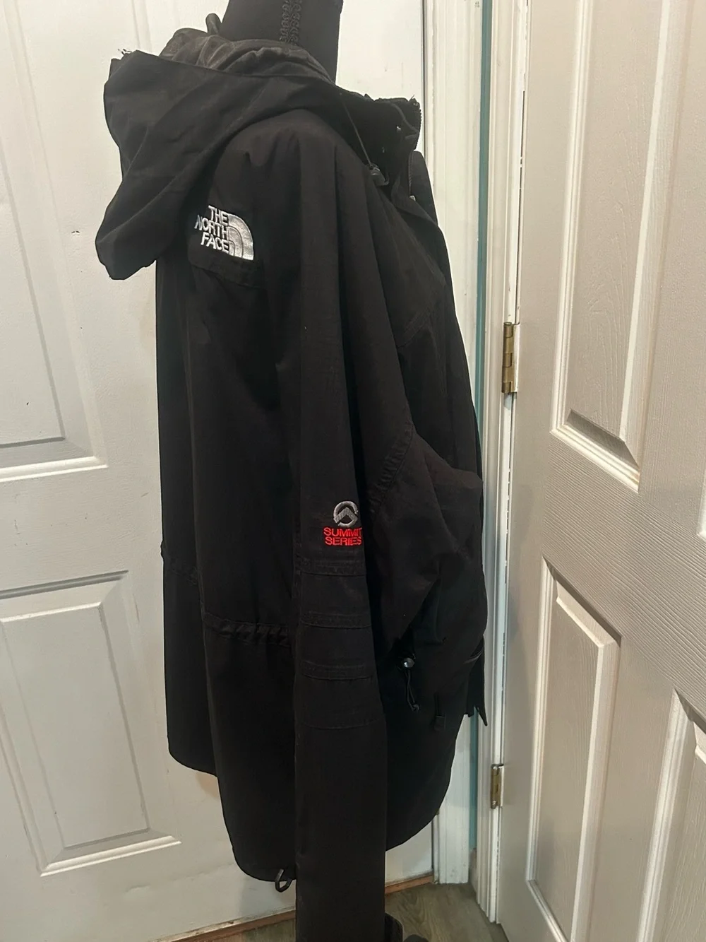 Vintage The North Face Summit Series Gore-Tex Men's Black Hooded Jacket XXL